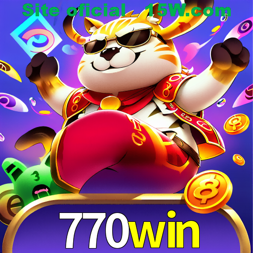 Imagem promocional da 770win mostrando a plataforma e suas vantagens